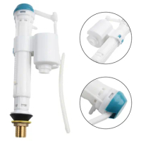 Toilet Adapter Cistern Fill Valve Adjustable Anti Siphon Bathroom Bottom Entry Connector Quiet Fill Replacement