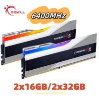 G.Skill Trident Z5 RGB Series 32GB(2x16GB) / 64GB(2x32GB) Kit 288-Pin SDRAM DDR5 6400MHz Dual Channel Desktop Memory - Black