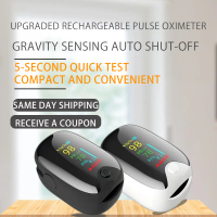 (Five Years Warranty) Portable Oximeter Finger Pulse Oximetry Heart Rate Measurement Digital Screen 