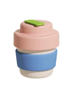 Chako lab รุ่น coffee cup PINKBLUE 420ml(แก้วกาแฟเก็บร้อน/เย็น) ทำจากสแตนเลส316 เกรดเครื่องมือแพทย์