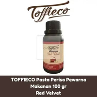 [AVIDEN] TOFFIECO Pasta Perisa Pewarna Makanan 100 gr - Red Velvet Red Velvet
