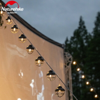 Naturehike挪客復古氛圍小串燈裝飾戶外野露營防塵防水定時電池燈