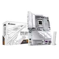 【GIGABYTE 技嘉】B850 AORUS ELITE WIFI7 ICE DDR5 冰魄白 主機板