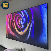 120inch alr ust fixed frame screen 16:9 UST ALR projection screens PET black crystal projector screen