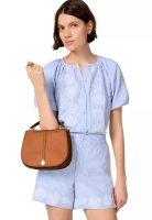 Kate Spade Kate Spade Kayla Pebbled Leather Saddle Bag