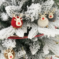 圣誕裝飾品羊毛氈小羊少女心圣誕樹材料diy北歐風圣誕節創意掛件
