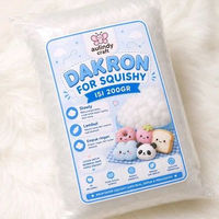 Aulindy - 200gr Lembut Empuk Ringan Cocok Untuk Membuat Paper Squishy 200gr Dakron boneka