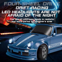 Desktop Drift Car 1:64 Mobil RC Mini bisa Drift 4WD Full Propo