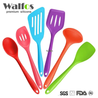 ชุดตะหลิวซิลิโคนทนความร้อน Walfos 6 ชิ้น อุปกรณ์ครัว