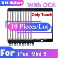 10 PCS New TouchScreen For iPad Mini 5 MINI5 A2126 A2124 A2133 A2125 Touch Glass Screen Digitizer Panel Accessories With OCA