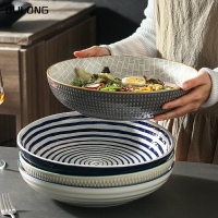 特色水煮魚酸菜魚圓碗大號陶瓷湯碗飯店炒菜盤子個性酒店餐具