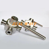 Lisure Technology Stainless Steel Four-Way Valve Cock Valve Clamp Quick Connector Protein Purification Chromatography Column
