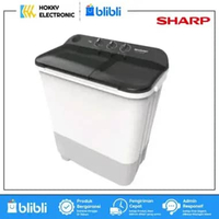 SHARP MESIN CUCI SHARP 7KG TWIN TUB PUREMAGIC SERIES ES-T75NT(BL/PK) KAPASITAS 7 KG MESIN CUCI SHARP