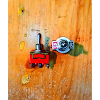 Toggle Switch 1122 3 Kaki On-Off-On