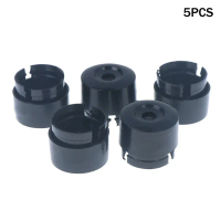 Set 5 pcs penutup mur baut roda crom 7L6 601 173A 2ZZ dengan kemasan krom tiga lapis untuk Touareg (