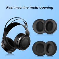 1Pair Protein Leather/Football Mesh Ear Pad Ear Cushions Cover For SIMGOT EP5 Headphone