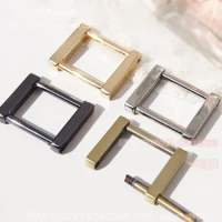 DIY high-end removable screw rod square buckle strap buckle connection 2.5 cm wide for use