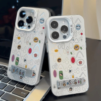 Hahaha, ốp lưng thiết kế sáng tạo với lỗ lớn, tương thích với iPhone 16 Pro Max, iPhone 15 Pro, iPho