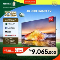 [4K Smart TV] Toshiba TV 65" 4K Smart TV - Dolby Vision Atmos MEMC VRR ALLM Voice Control AirPlay Di