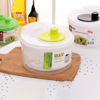 A drainer basket - Vegetable dehydrator Dryers Household kitchen gadgets Large capacity salad drainer basket