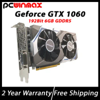 PCWINMAX GTX 1060 6GB DDR5 192BIT Origina Graphics Card Gaming GPU GTX1060 Placa de Video for Desktop PC