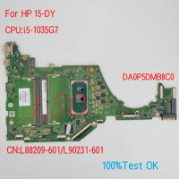 DA0P5DMB8C0 For HP ProBook 15-DY Laptop Motherboard With CPU i5-1035G7 PN:L88209-601 L90231-601 100% Test OK