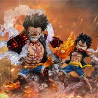 Anime One Piece Figure Luffy Gear 2 Luffy Gear 4 Action Figure 11cm PVC Action Figurine Statue Collectible Model Doll Toys Gifts