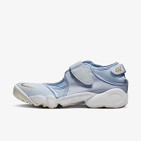 Nike Wmns Air Rift BR [DJ4639-001] 女 休閒鞋 經典 忍者鞋 魔鬼氈 寶寶藍 灰藍
