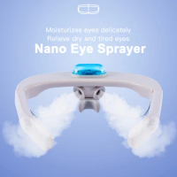 Nano Sprayer Electric Spray Eye Glasses Facial Steamer Moistening Device Steam Eye Mask Soothing Relief Tired Dry Eyes Fatigue
