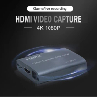 Multimedia HDMI-compatible 4K 60Hz HD video usb video capture card device with loop out HDMI-compatible out