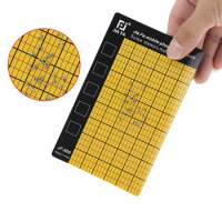 UANME 1 Piece Mobile Phone Repair Tools Screw Memory Mat Magnetic Chart Work Pad 145 x 90mm Palm Size