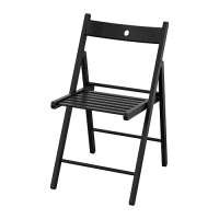 FRÖSVI 折疊椅, 黑色, 44x51x77 公分