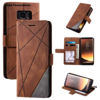 For Samsung Galaxy S8 Case G950F Leather Book Wallet Flip Case For Samsung Galaxy S8 Plus case G955F S 8 S8Plus S8+ Phone Case