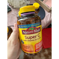 Viên Super C tăng cường hệ thống miễn dịch Nature Made Super C 200 viên - SẢN PHẨM CHẤT LƯỢNG CAO, Đ