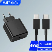 45W USB C Charger Original Charger PD Fast Charge For Samsung Galaxy S22 S23 A54 Ultra Xiaomi 13 11 Mobile Phone Charger Adaptor