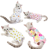 Cat clothes breathable, anti-licking after surgery sterilization clothes, female cat weaning clothes