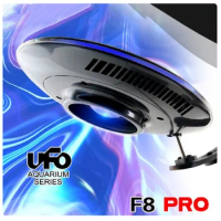 ZETLIGHT New UFO F8 PRO Algae Bursting Lamp Rainforest Freshwater Aquatic Plant Light Stream Landscaping