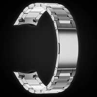 GORPIN for Watch GT4 Titanium Watch Band, No Gaps Huawei Watch GT4 46mm Watch Strap,Silver Gray