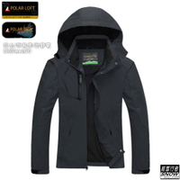 [極雪行者]SW-5801(女)全黑/特種防水風雪polar-tech10000mm抗污抗靜電單件外層衝鋒衣