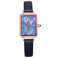 【LOLA ROSE】LOLA ROSE 英式LONDON的美感時尚優質腕錶-方形菱格紋貝殼-LR2180