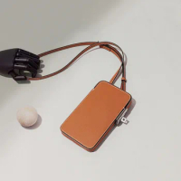 New fashion lock mobile phone bag palm print mini leather box handbag simple solid color crossbody shoulder bag 01-GN-zpzwmn