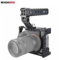 MAGICRIG A7III / A7RIII / A7M3 Camera Cage Kit with ARRI-style Top Handle for Sony A7 III / A7RIII / A7M3 Camera