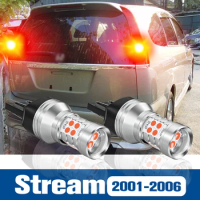 2pcs LED Brake Light Blub Lamp Accessories Canbus For Honda Stream 2001-2006 2002 2003 2004 2005