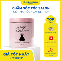 【Đang hot】 【Không hiệu quả hoàn tiền】 Kem ủ xả tóc huige black dress pansilk siêu mềm mượt 1000ml hu