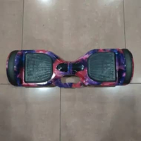 ZS - Smart Balance Wheel / Hoverboard 7 Inch Led Bluetooth Pink Galaxy