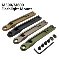 New Tactical Lightbar Scout Mount For Scout lights M300 M600 for Mlok or Keymod rails Gel Blaster AEG GBB Airsoft