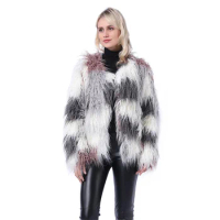 New Loose Plush Coat Women's Jacket Fur Autumn-Winter Fluffy Comfort All-Match Faux Fur Coat For Women