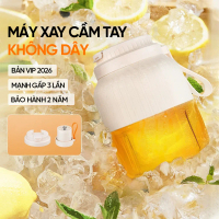 [Phiên bản nâng cấp] Máy xay sinh tố cầm tay tích điện đa năng Luhan Life 18 Lưỡi Dao Đa Năng Nhỏ Gọ