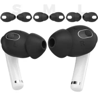 3 Pairs Silicone Protective Case For AirPods 3 Ultra Thin Earbuds Replacement Protective Cover Eartips Earphone Accessories