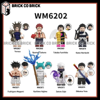 Jujutsu Kaisen Đồ chơi Lắp ráp Nhân vật Chú Thuật Hồi Chiến Mô hình Gojo Sukuna Yuta Megumi WM6202